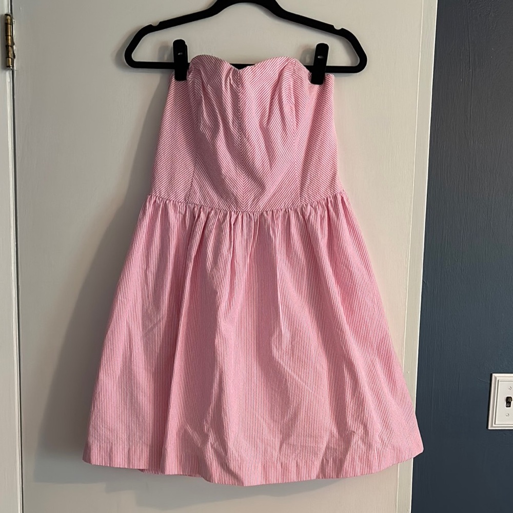 Lilly Pulitzer Pink and White Striped Garment